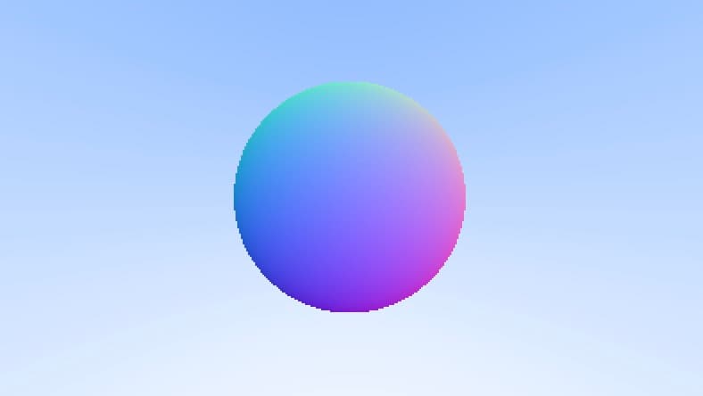 Ray tracer - progress 0